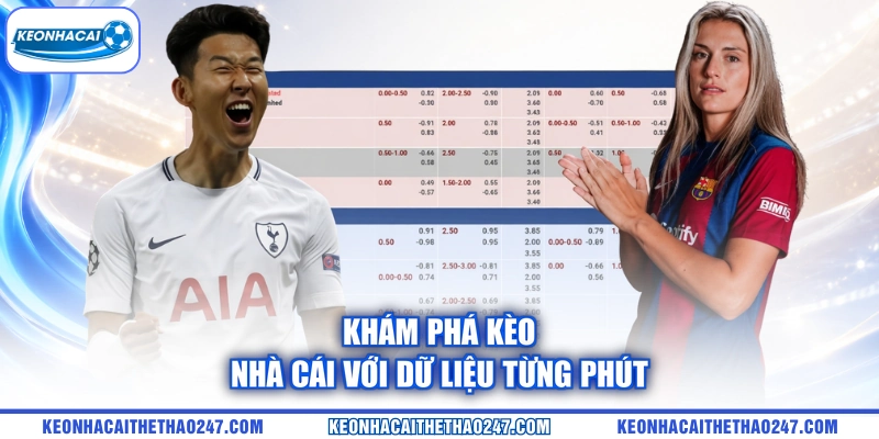 Khám phá kèo nhà cái với dữ liệu từng phút